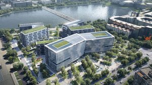 Industrial Service Centre in Jinwan Aviation City by 10 Design