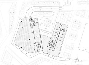 Industrial Service Centre in Jinwan Aviation City by 10 Design