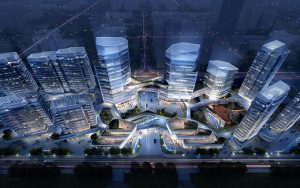 Ningbo Yongjiang Innovation Centre by RMJM RED