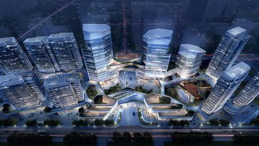 Ningbo Yongjiang Innovation Centre by RMJM RED