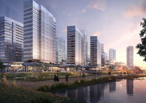 Ningbo Yongjiang Innovation Centre by RMJM RED