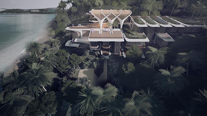 Roatán Próspera Residences by Zaha Hadid Architects