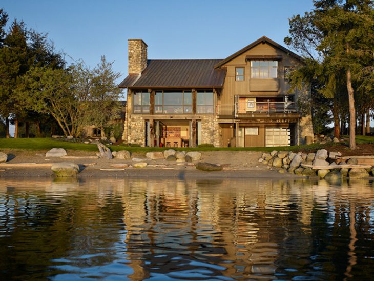 Lopez Island Beach Cabin by Graham Baba Architects