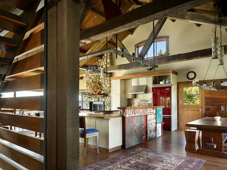Lopez Island Beach Cabin by Graham Baba Architects