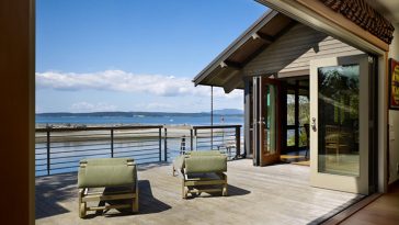 Lopez Island Beach Cabin by Graham Baba Architects