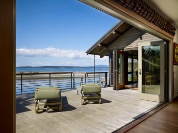 Lopez Island Beach Cabin by Graham Baba Architects