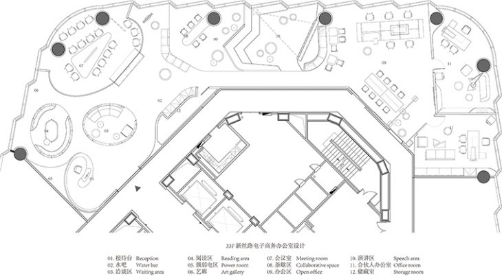 New Silk Road Office by HONG Designworks