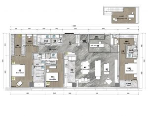 THE STARRY CENTER Show Flat by GFD