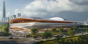 Xi’an International Football Centre by Zaha Hadid Architects