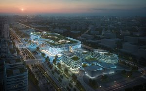 China Fortune’s Nanjing Dajiaochang Airport Mixed Use Development by 10 Design