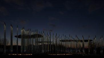 Dragon Mountain Pavilion by Aurelien Chen