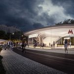 Klenoviy Boulevard Station 2 by Zaha Hadid Architects