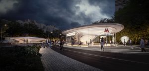 Klenoviy Boulevard Station 2 by Zaha Hadid Architects