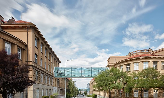 Connecting Footbridges UCT Prague by ov – a