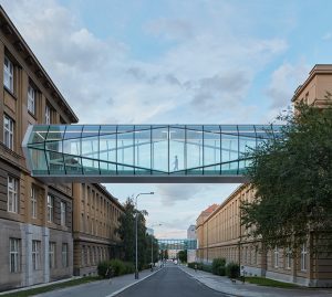 Connecting Footbridges UCT Prague by ov – a