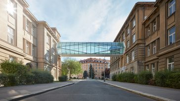 Connecting Footbridges UCT Prague by ov – a