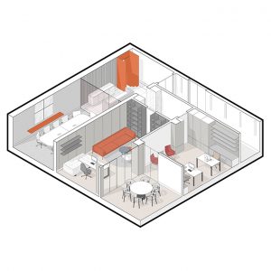 FG OFF project by aisel architects