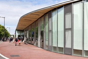 School Complex and Leisure Activity Center in Anthony by Dietmar Feichtinger Architectes