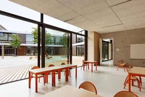 School Complex and Leisure Activity Center in Anthony by Dietmar Feichtinger Architectes