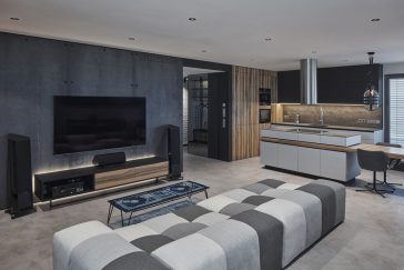 Techno Lover Apartment by Studio Perspektiv