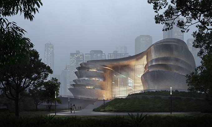 Shenzhen Science & Technology Museum by Zaha Hadid Architects