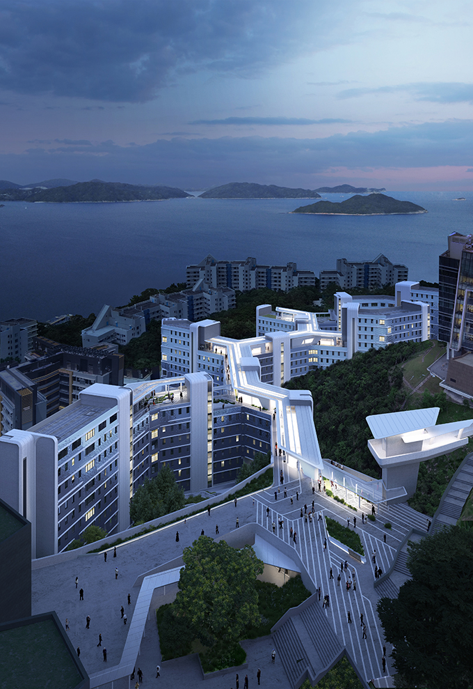 Student Residence Development at HKUST by Zaha Hadid Architects