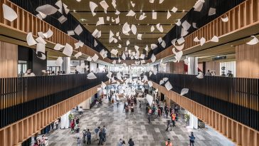Tainan Public Library by Mecanoo and MAYU architects