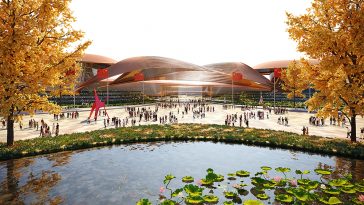 Zaha Hadid Architects' Winning Project for Phase II of Beijing’s International Exhibition Centre