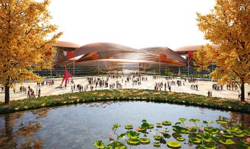 Zaha Hadid Architects' Winning Project for Phase II of Beijing’s International Exhibition Centre