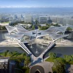 Zhuhai Jinwan Civic Art Centre by Zaha Hadid Architects