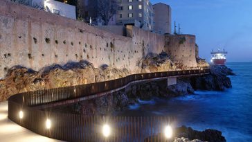 Aldilonda - Promenade sur le mer by Dietmar Feichtinger Architectes