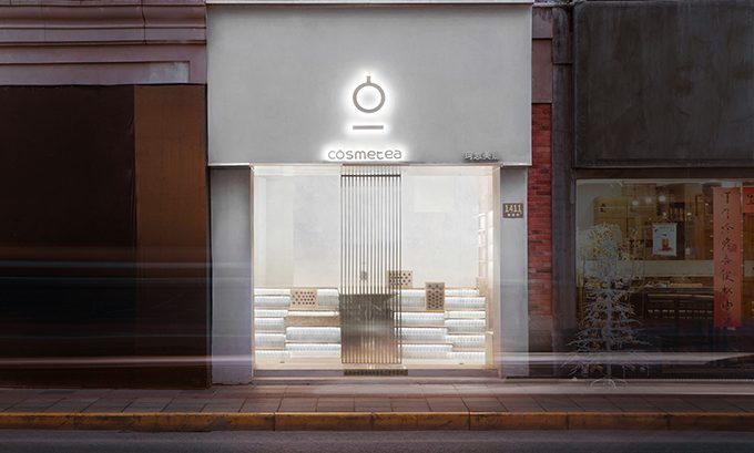 Cosmetea Store by Nax Architects