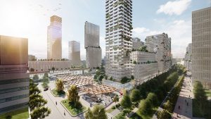 Development Vision Fellenoord/Internationale Knoop XL Eindhoven by KCAP Architects&Planners