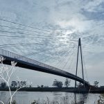 Footbridge in Lužec nad Vltavou by Petr Tej, Marek Blank and Jan Mourek