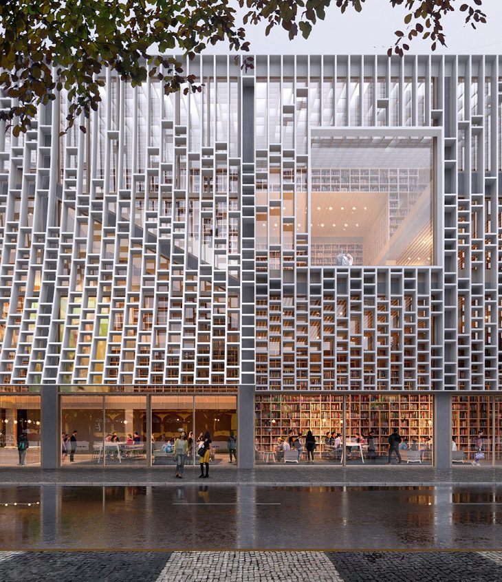 Macau Central Library by Mecanoo