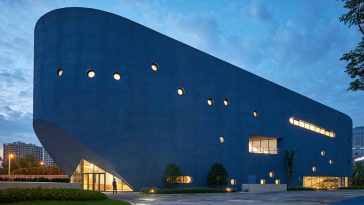 Pinghe Bibliotheater by OPEN Architecture
