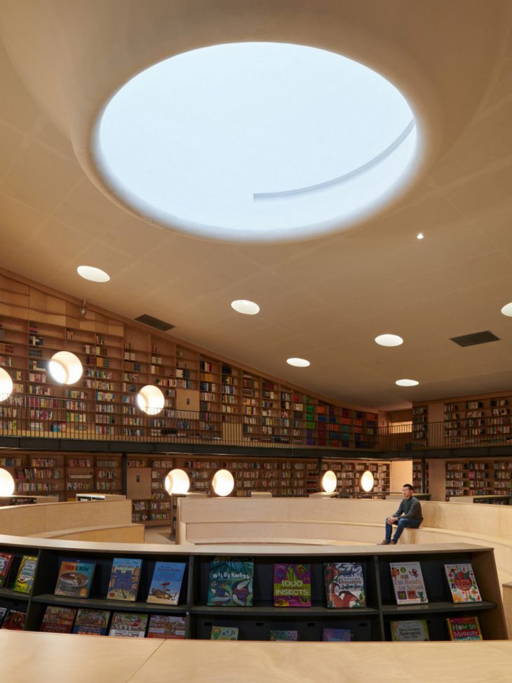 Pinghe Bibliotheater by OPEN Architecture