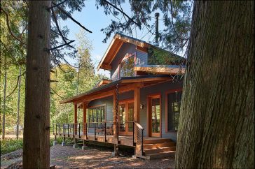 Bainbridge Island Farmhouse by CTA Design Builders