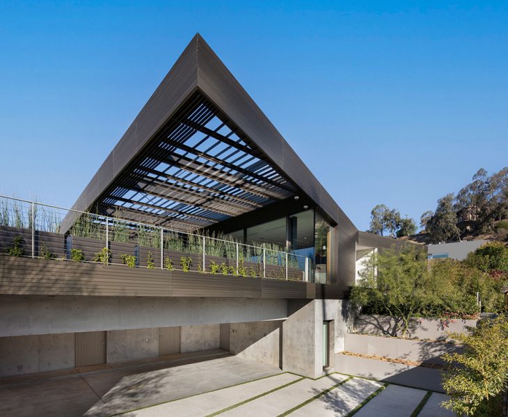 Bronze House on Nightingale by SPFarchitects
