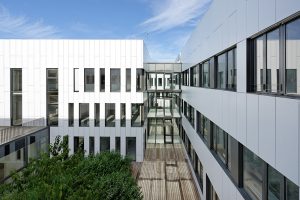 Campus CEA Paris-Saclay Neuroscience Institute by Dietmar Feichtinger Architectes