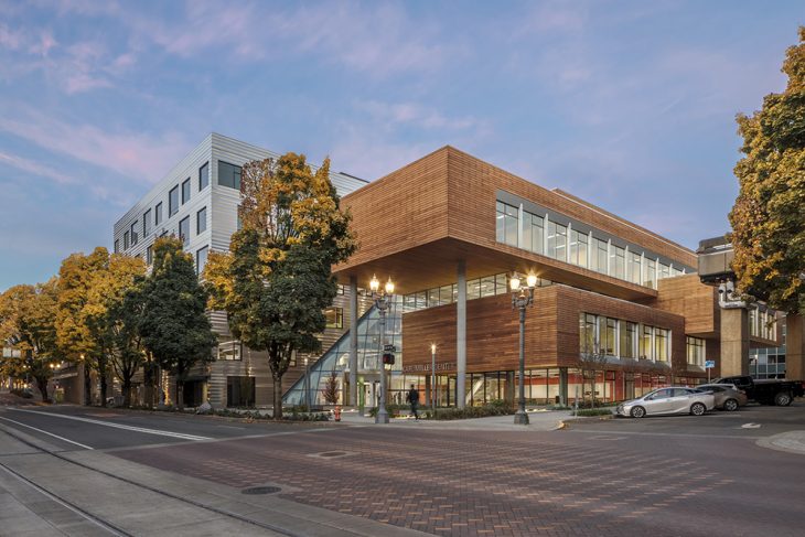 Karl Miller Center by SRG Partnership and Behnisch Architekten