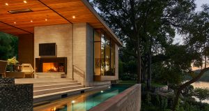 Lake Austin Home with a Hexagon View by LaRue Architects/Britt Design Group