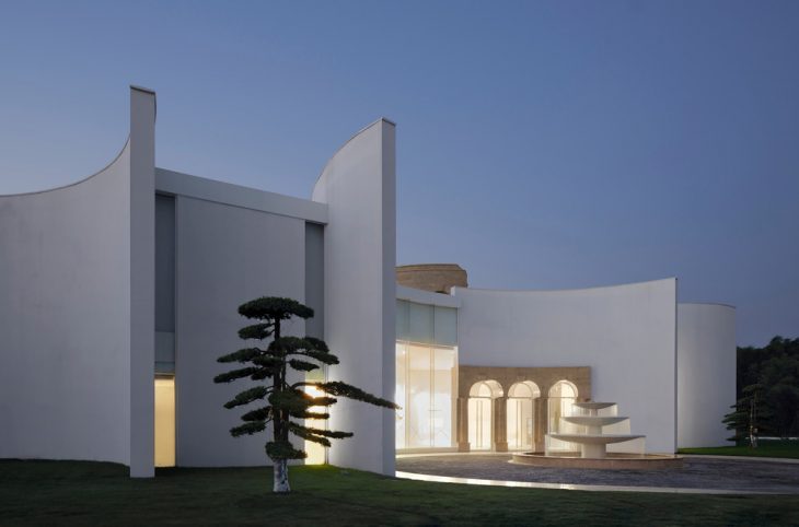 Sino-Italian Cultural Exchange City Reception Center by aoe