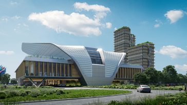 Elysion Congress Centre by UNStudio