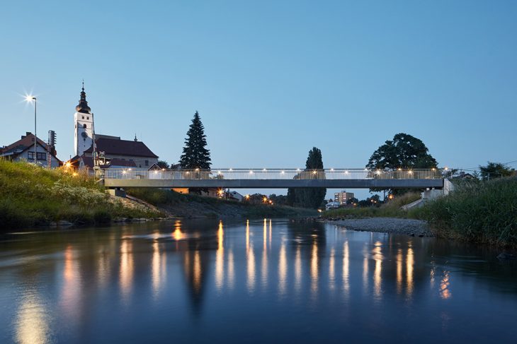 Footbridge in P?íbor by Petr Tej, Marek Blank & Jan Mourek