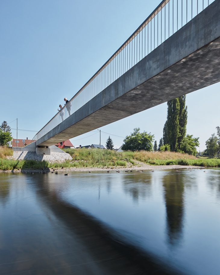 Footbridge in P?íbor by Petr Tej, Marek Blank & Jan Mourek