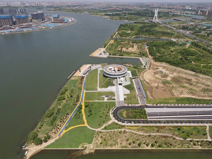 City Crown - Dragon Lake Public Art Center by Studio A+