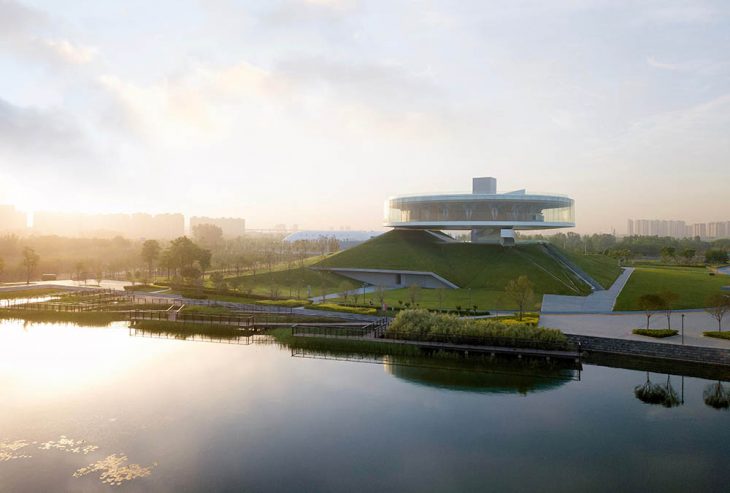 City Crown - Dragon Lake Public Art Center by Studio A+