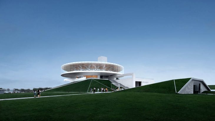 City Crown - Dragon Lake Public Art Center by Studio A+