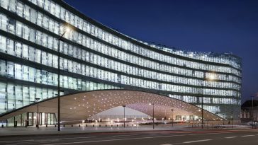 Media Plazza by BOA Light Studio, Snøhetta and SRA Architects